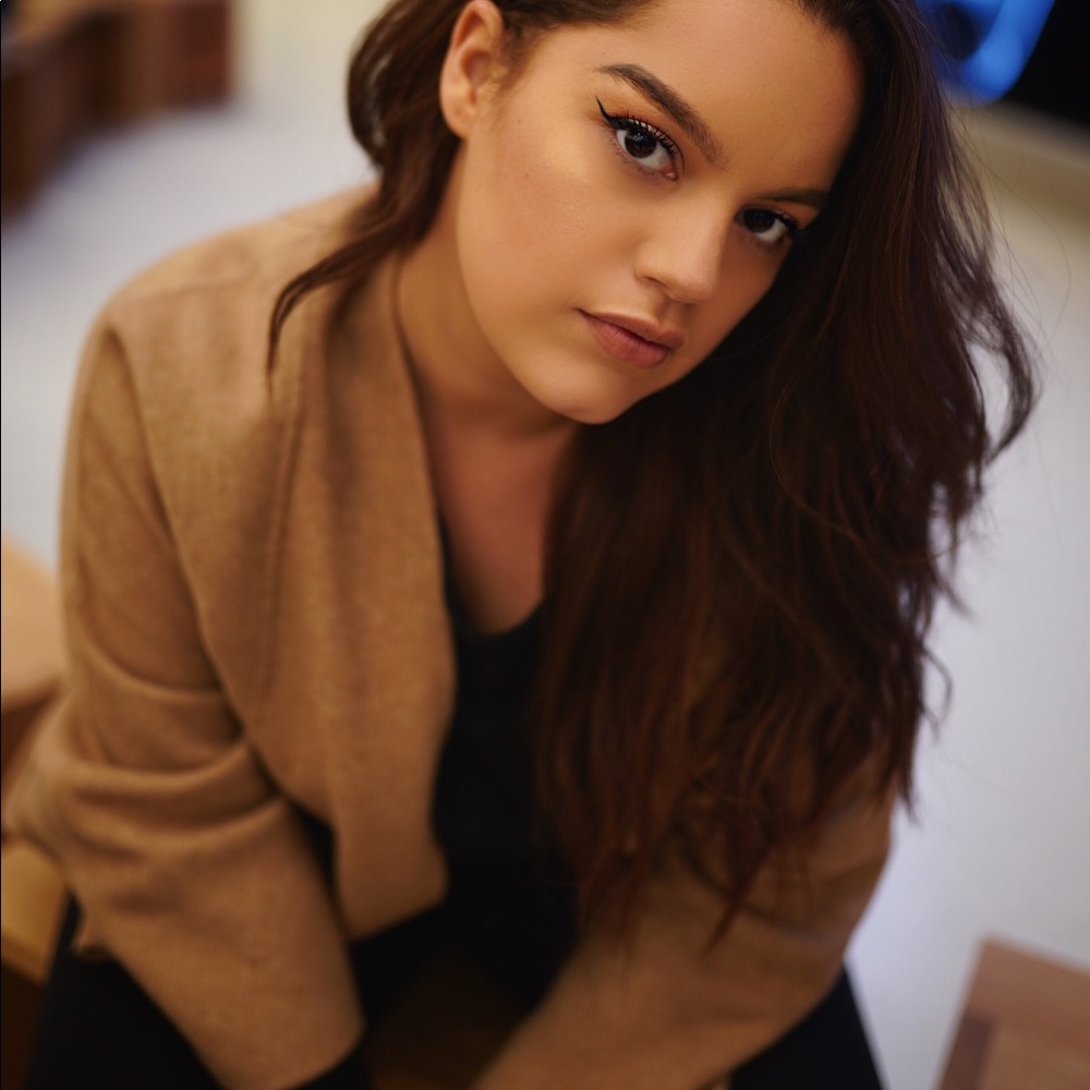 Tan Oversized Cardigan